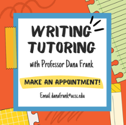 Writing Tutoring with Dana Frank